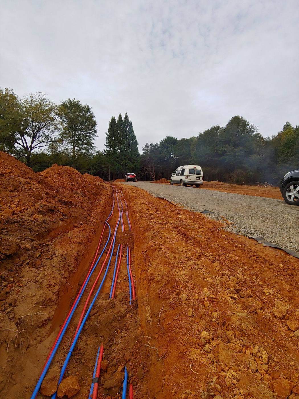 Utility trenching and underground work